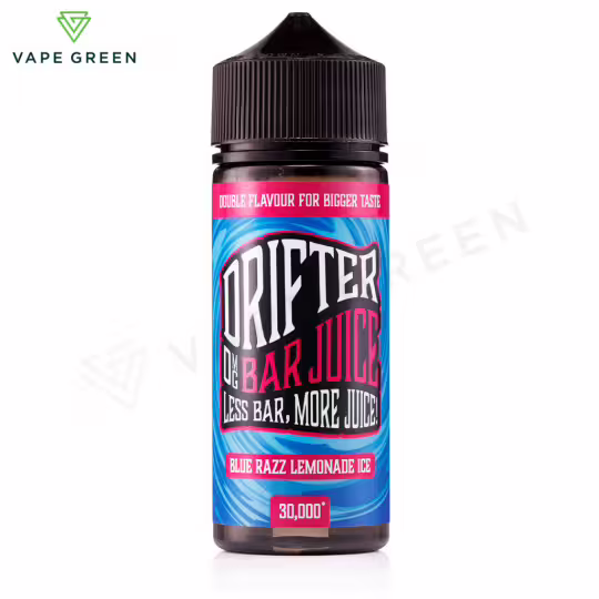 Blue Razz Lemonade Ice Shortfill E-Liquid by Drifter Bar Juice 100ml