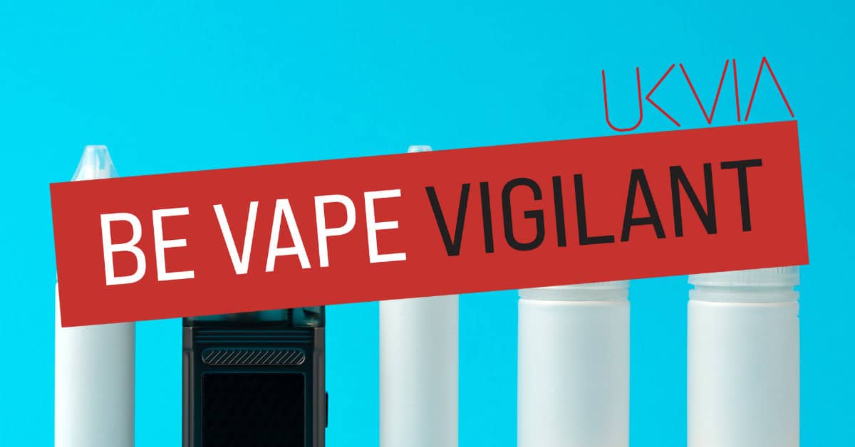 Be Vape Vigilant: Report Illicit Vape Traders