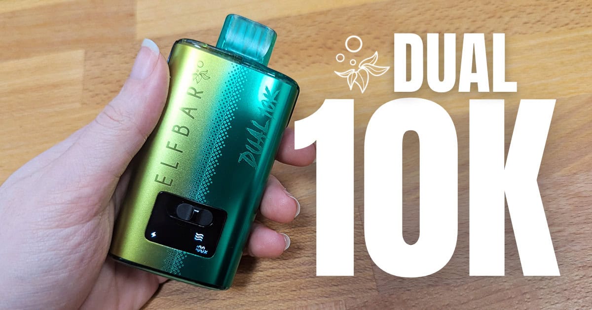 Elf Bar Dual 10K Disposable Vape Review