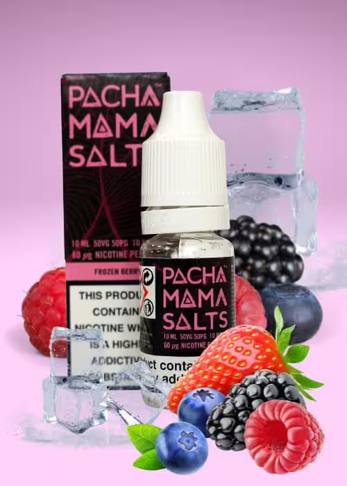 Frozen Berry Nic Salt E-Liquid by Pacha Mama