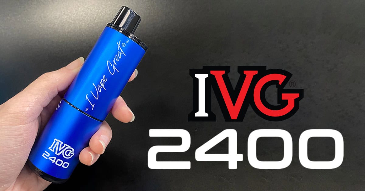 IVG 2400 Review: UK’s First 2400-Puff Disposable Vape!