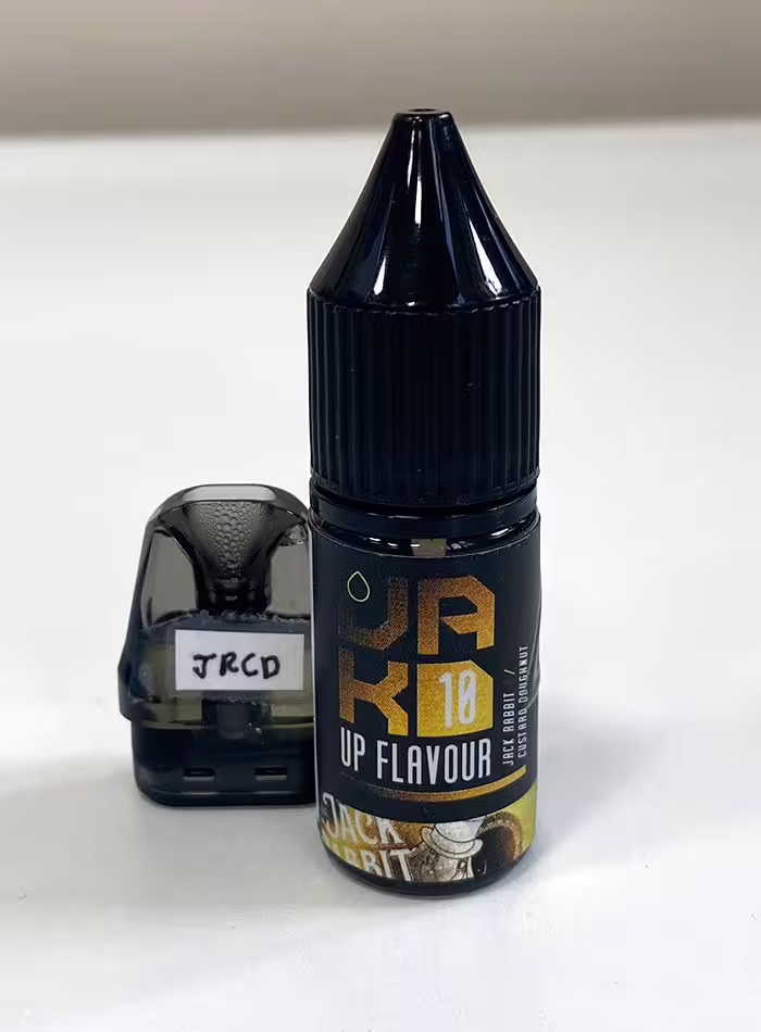 Jack Rabbit Custard Doughnut Nic Salt E-Liquid by JAKD
