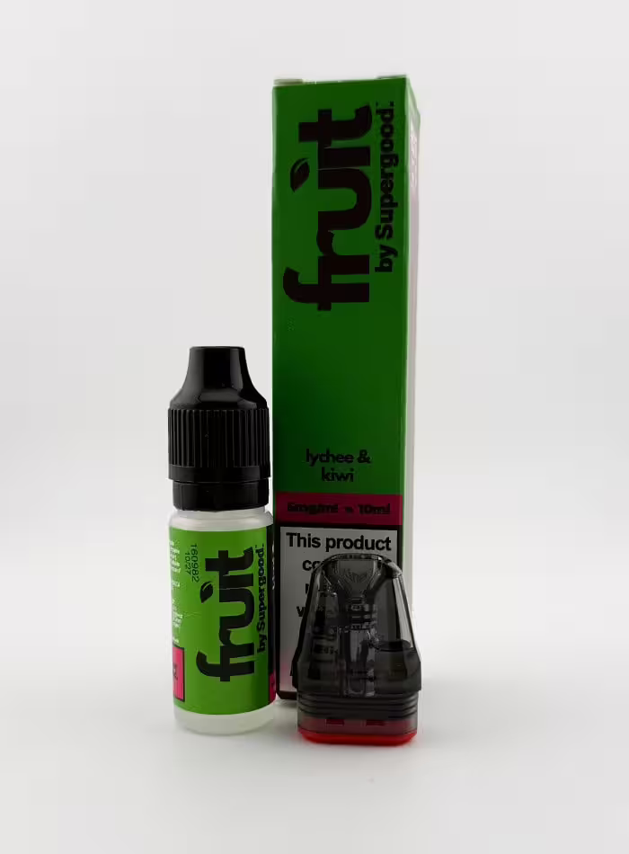 Lychee & Kiwi Nic Salt E-Liquid by Supergood Fruit