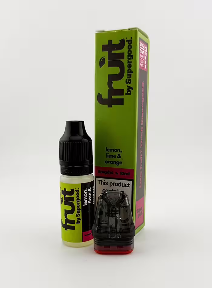 Lemon, Lime & Orange Nic Salt E-Liquid by Supergood Fruit