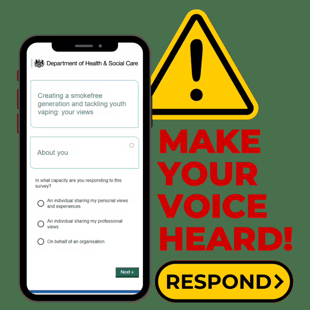 Help Protect Vaping: UK Government Open Consultation