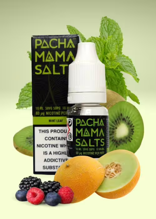 Mint Leaf Nic Salt E-Liquid by Pacha Mama