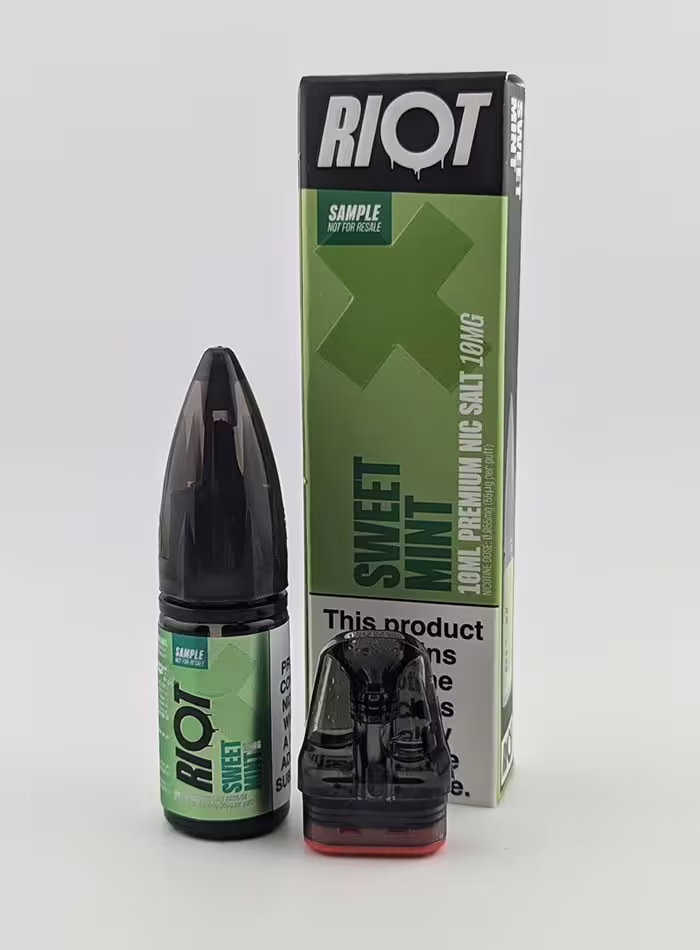 Sweet Mint Nic Salt E-Liquid by Riot X