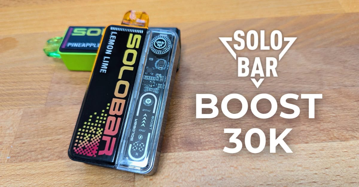 Solobar Boost 30K Review