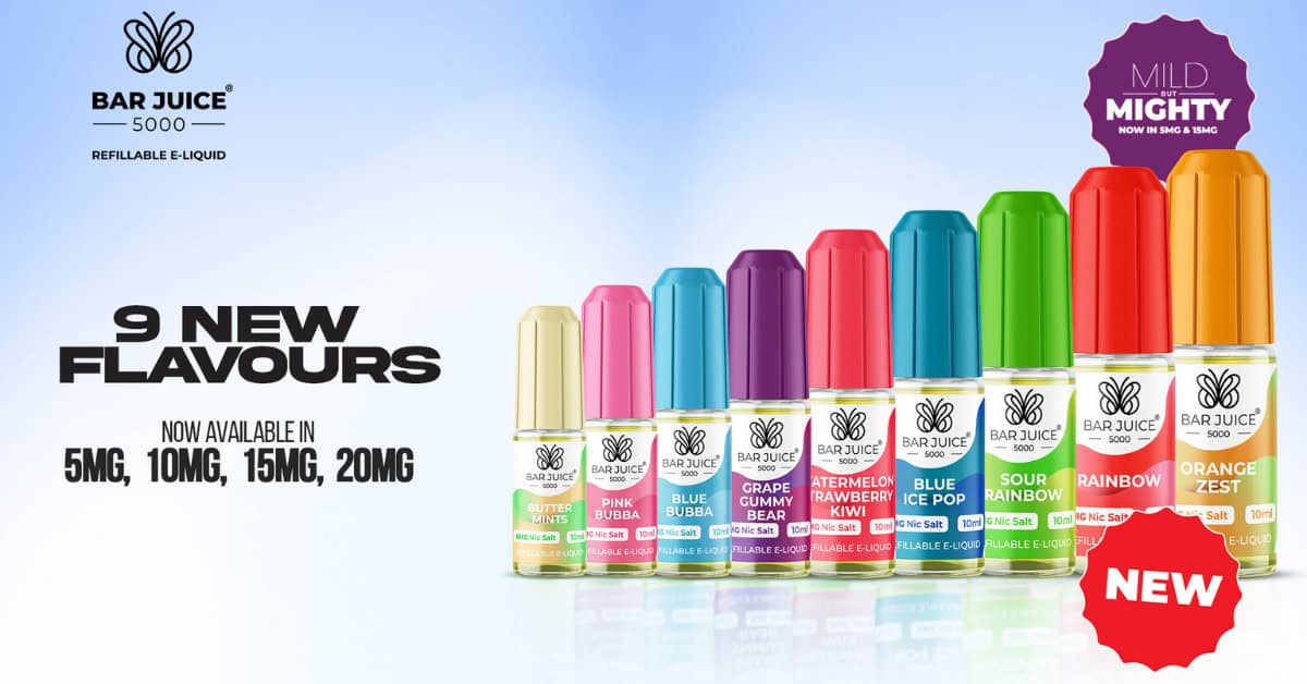 New Bar Juice: More Flavours, Lower Prices