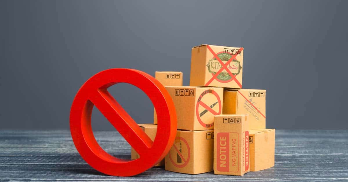 PACT Act 2021: US Ban on Shipping of Vape Products, American Vape Industry Doomed