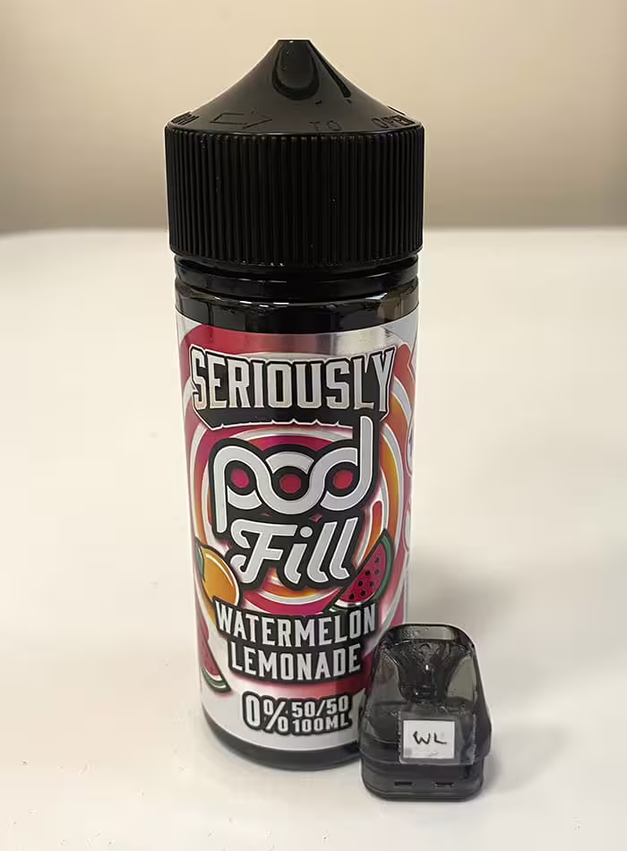 Watermelon Lemonade Shortfill E-Liquid by Seriously Pod Fill 100ml