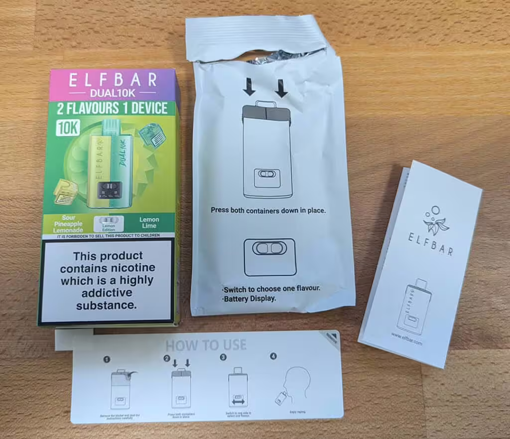 Elf Bar Dual 10K Instructions