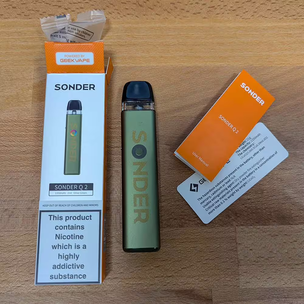 GeekVape Sonder Q 2 Box Contents