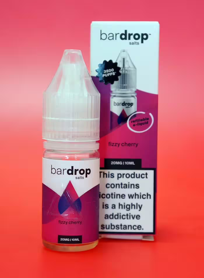 Fizzy Cherry Nic Salt E-Liquid by Bar Drop