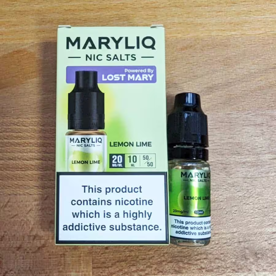 Lemon Lime Nic Salt E-Liquid by Lost Mary Maryliq