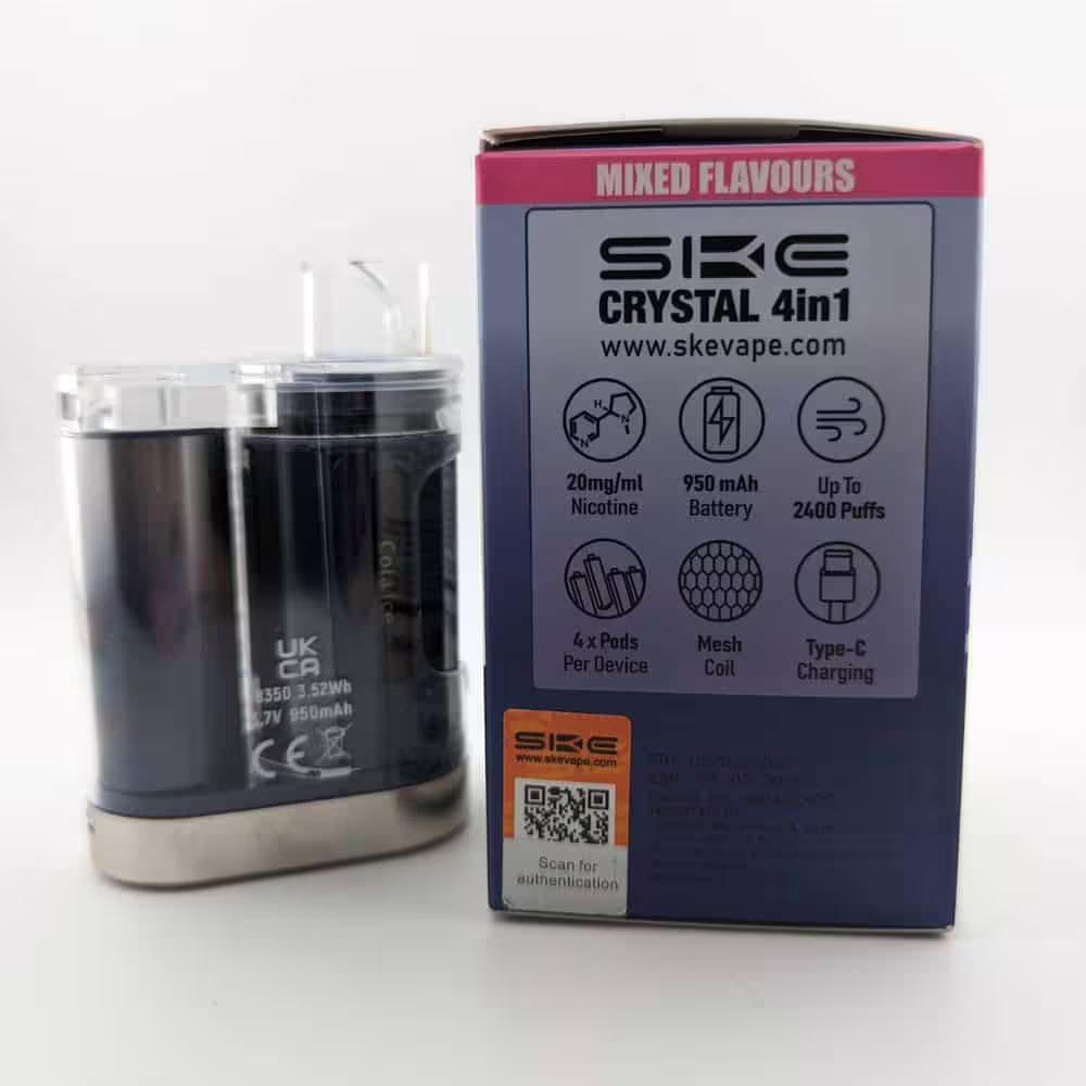 SKE Crystal 4-in-1 2400 Packaging