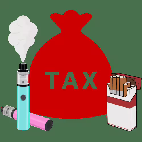 Taxation at the Same Rate as Cigarettes
