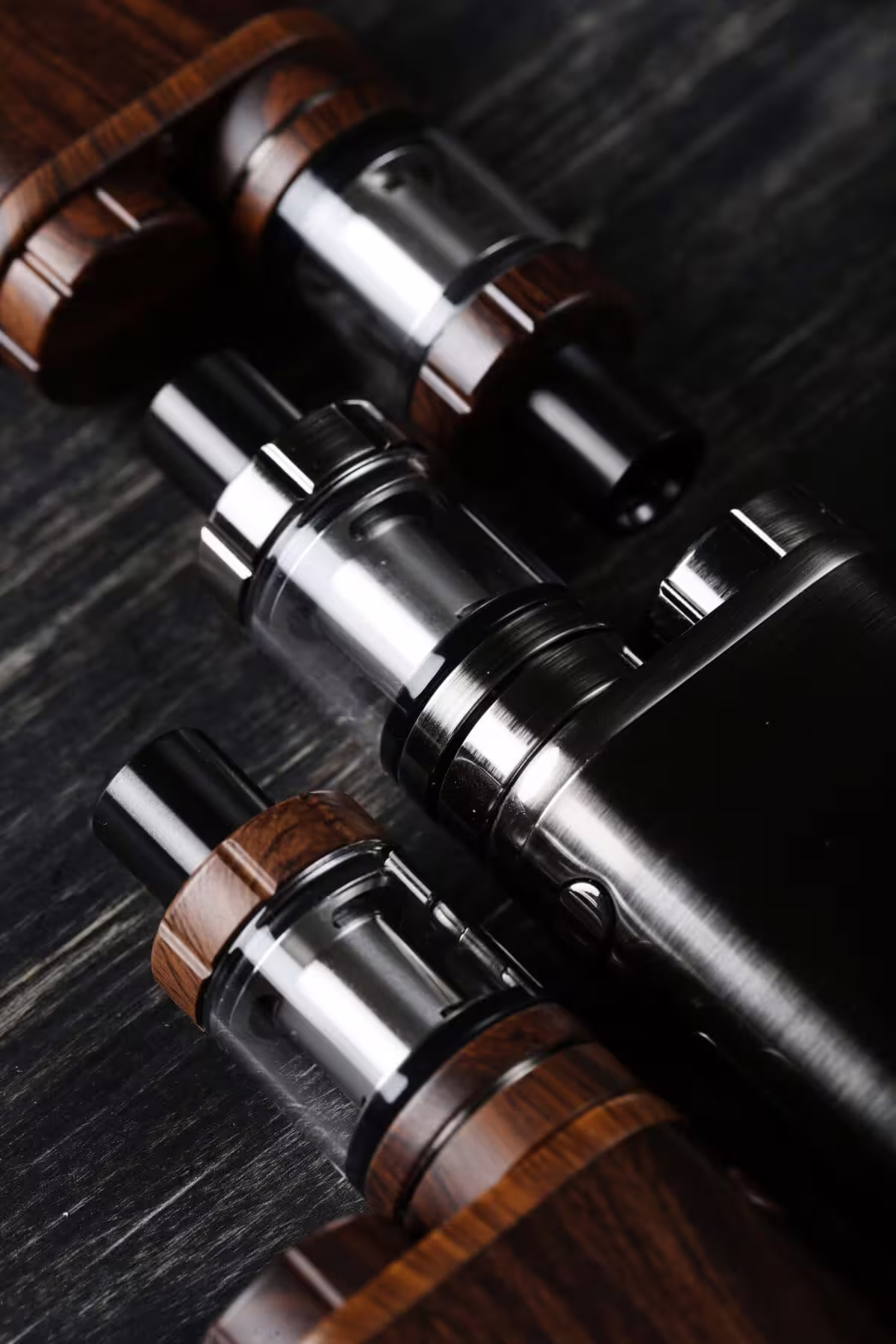 a vareity of vaping tanks