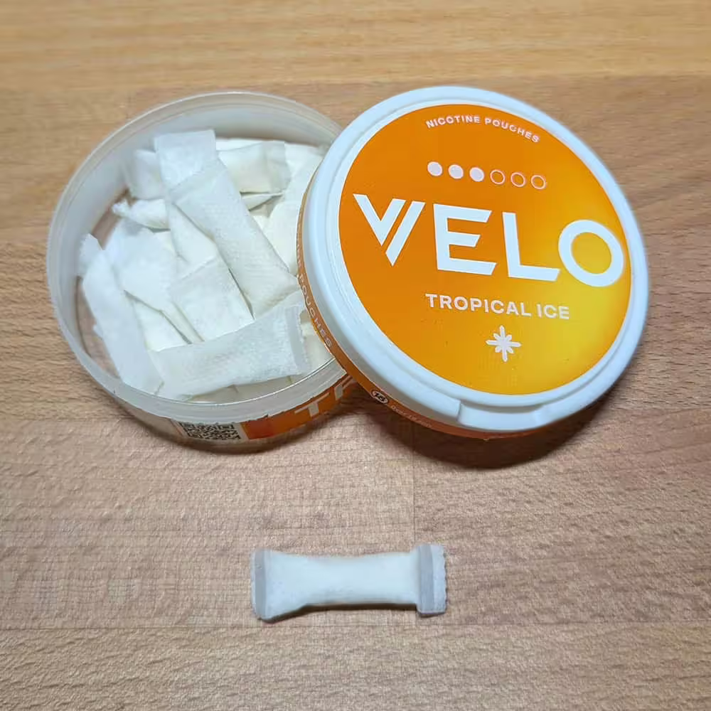 Tropical Ice Nicotine Pouches by Velo