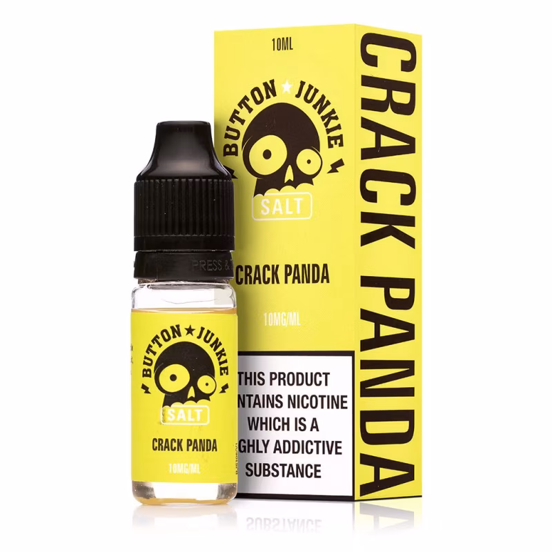 Crack Panda Nic Salt E-Liquid by Button Junkie