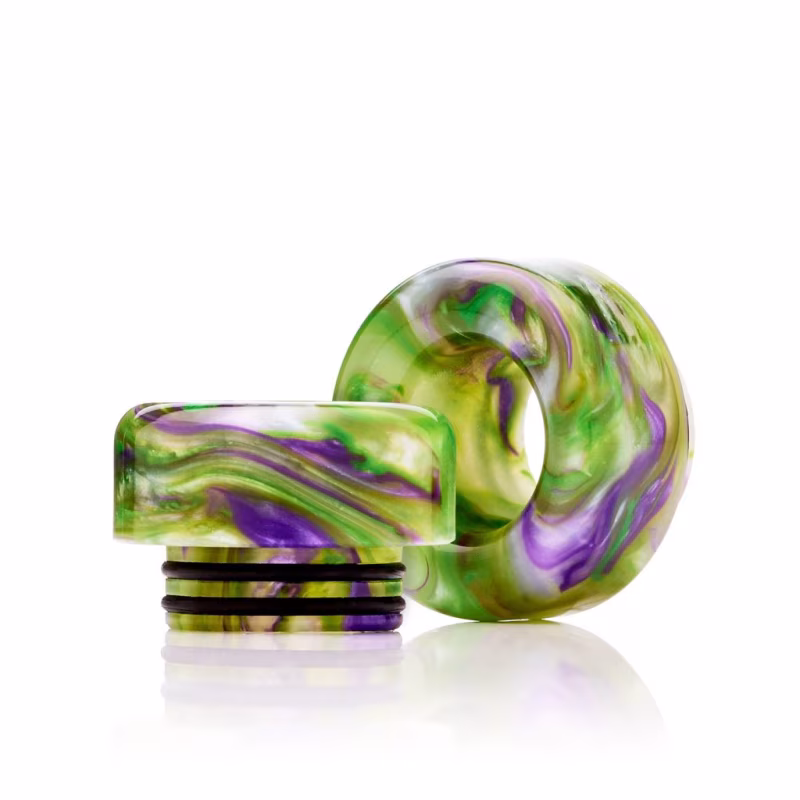 810 Resin Multicoloured Drip Tip For Sub-Ohm Tanks