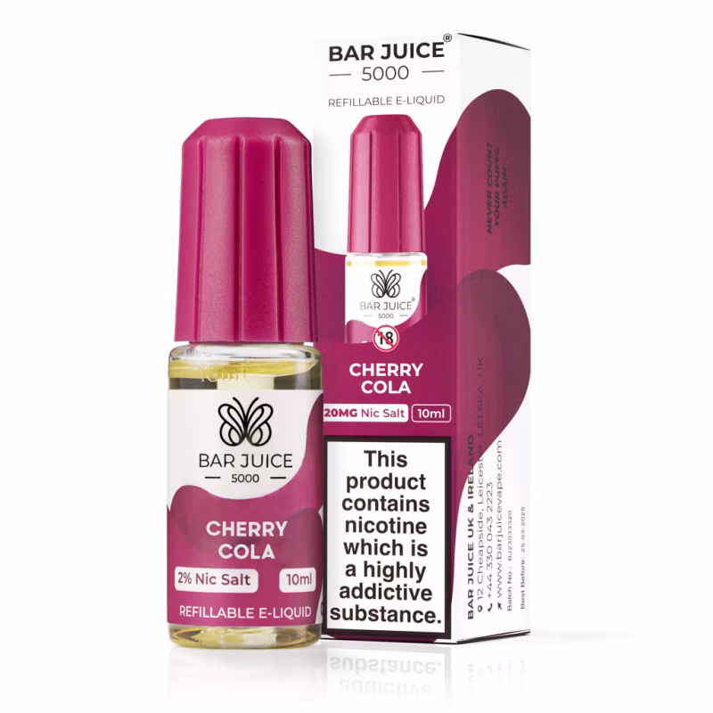 Cherry Cola Nic Salt E-Liquid by Bar Juice 5000