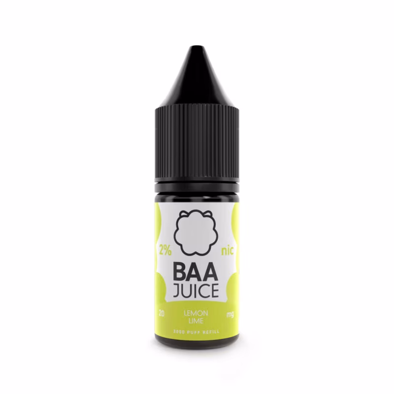 Lemon Lime Nic Salt E-Liquid by Baa Juice