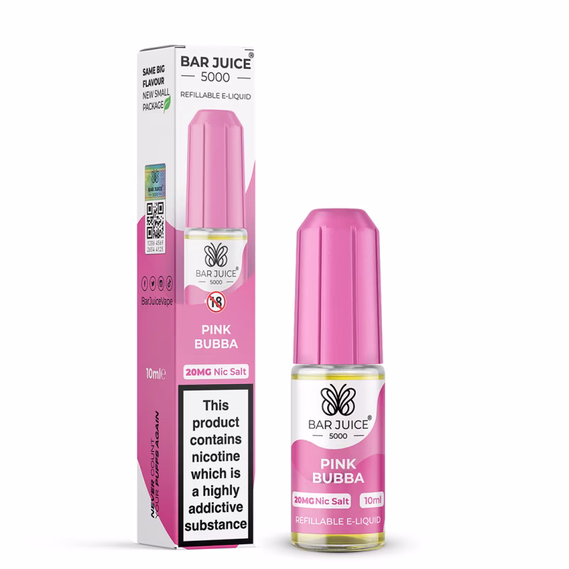 Pink Bubba Nic Salt E-Liquid by Bar Juice 5000