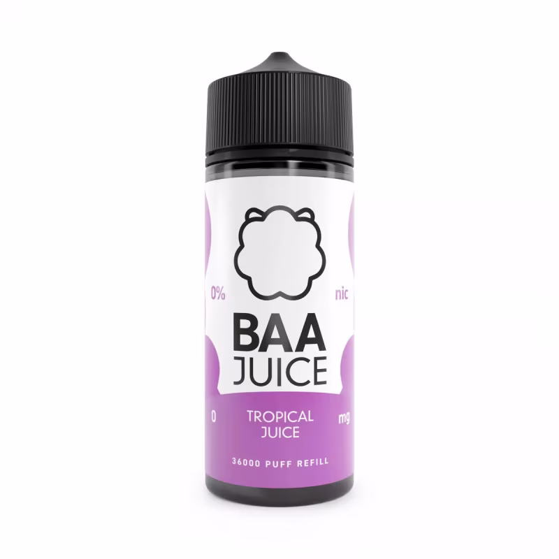 Tropical Juice Shortfill E-Liquid by Baa Juice 100ml