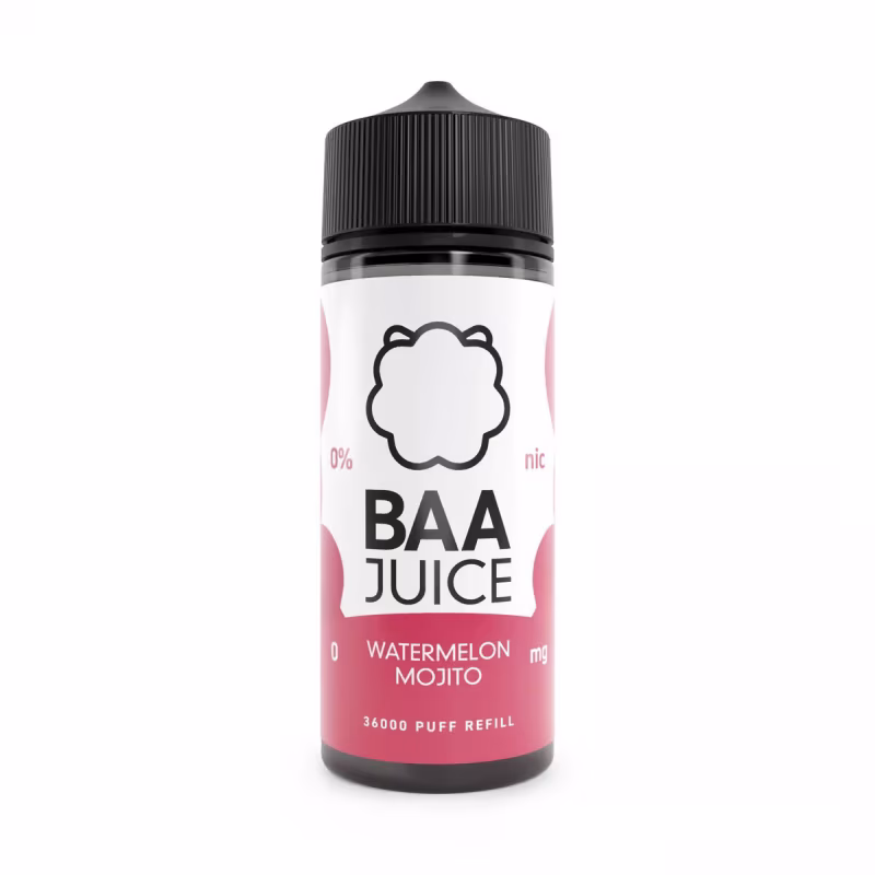 Watermelon Mojito Shortfill E-Liquid by Baa Juice 100ml