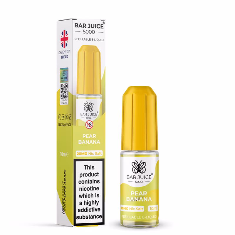 Pear Banana Nic Salt E-Liquid by Bar Juice 5000