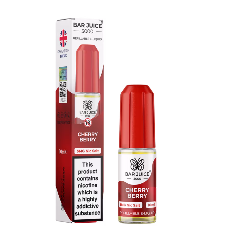 Cherry Berry Nic Salt E-Liquid by Bar Juice 5000