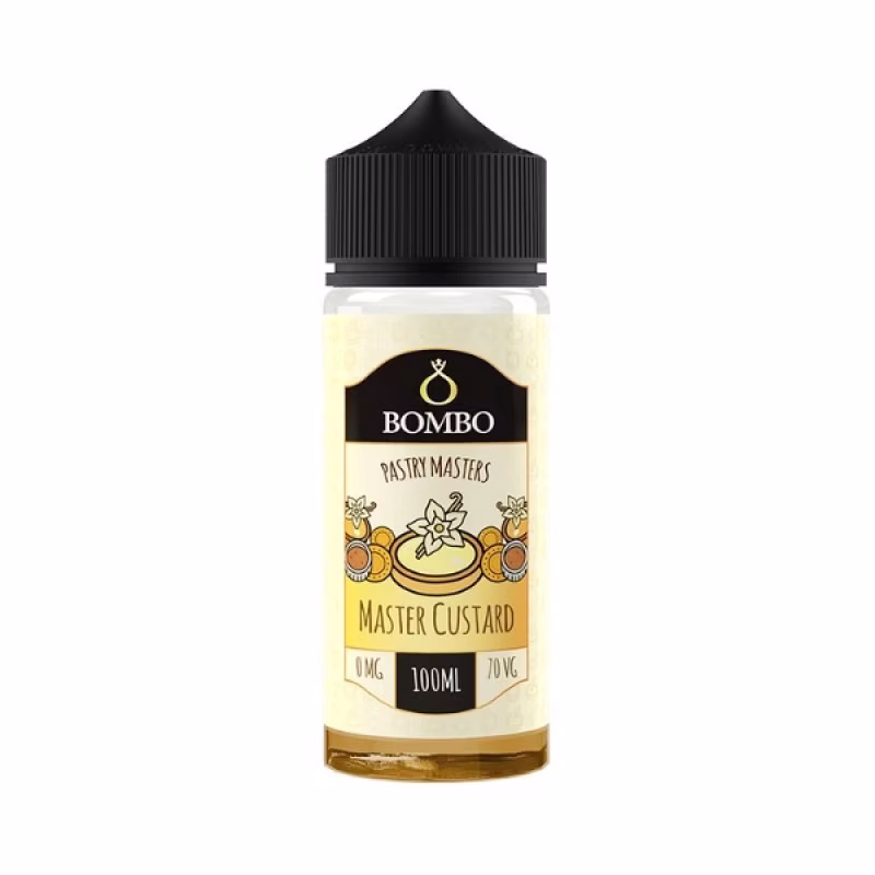 Master Custard Shortfill E-Liquid by Bombo 100ml
