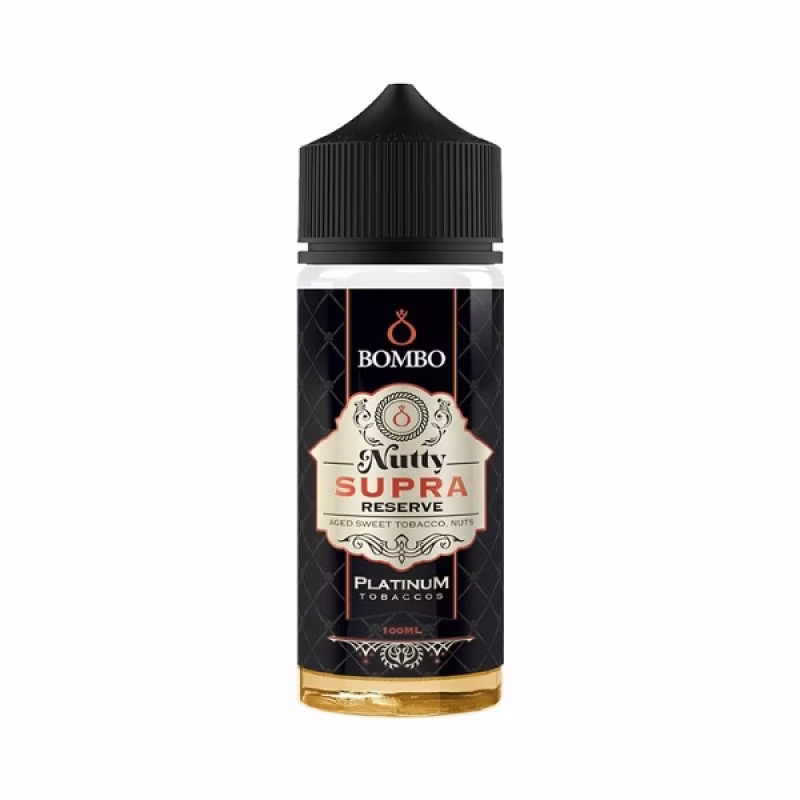 Nutty Supra Reserve Shortfill E-Liquid by Bombo 100ml