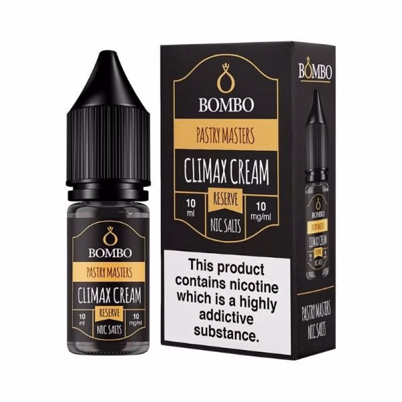 Climax Cream Reserve Nic Salt E-Liquid by Bombo