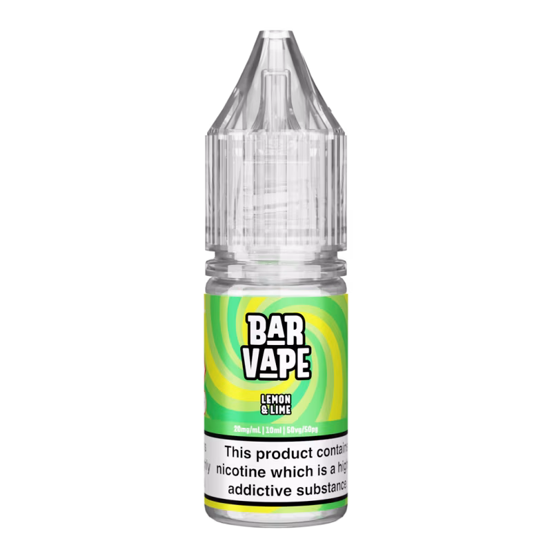 Lemon & Lime Nic Salt E-Liquid by Bar Vape