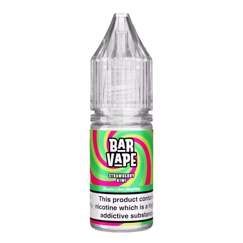 Strawberry Kiwi Nic Salt E-Liquid by Bar Vape