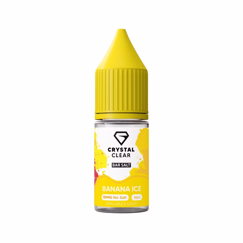 Banana Ice Nic Salt E-Liquid by Crystal Clear