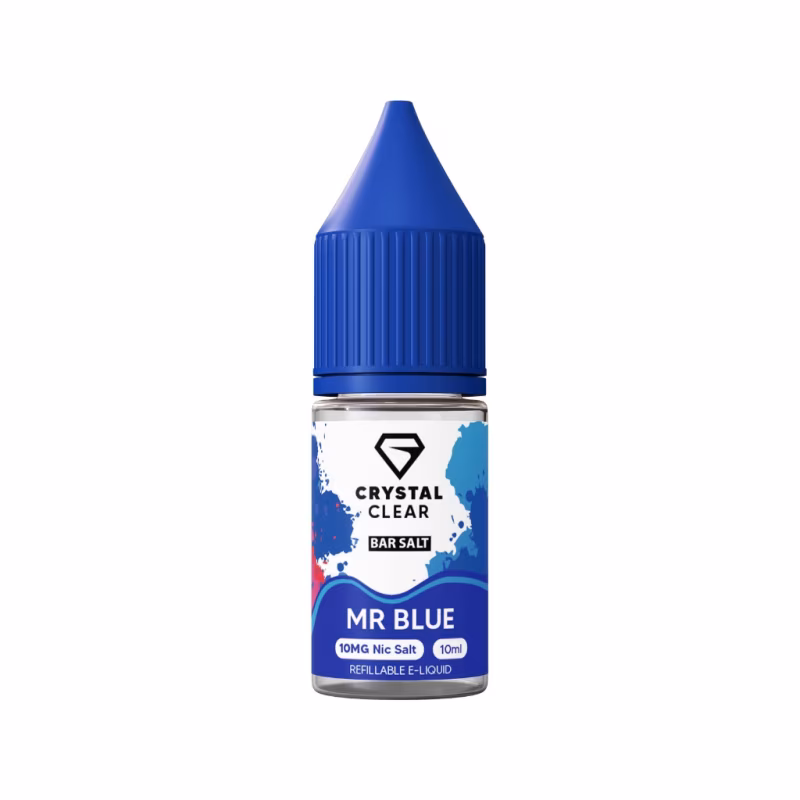 Mr Blue Nic Salt E-Liquid by Crystal Clear