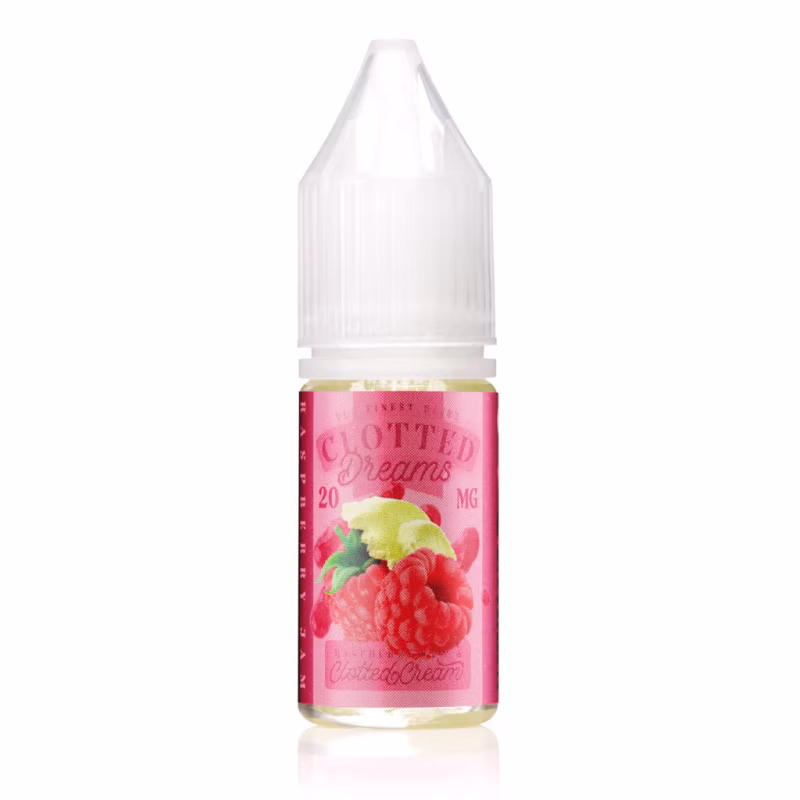 Raspberry Jam & Clotted Cream Nic Salt E-Liquid by Clotted Dreams