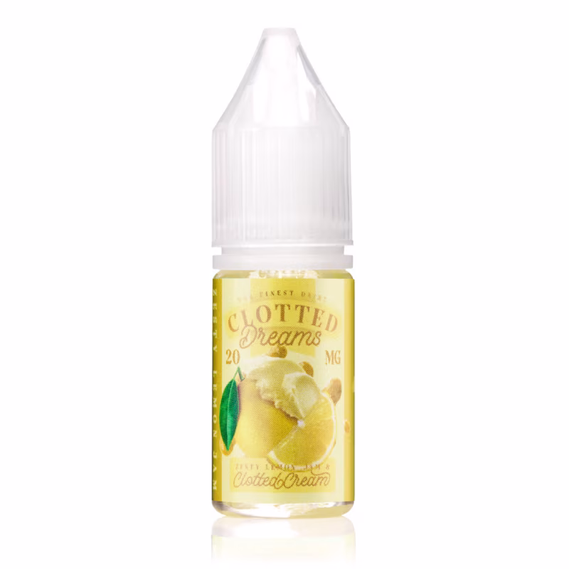 Zesty Lemon Jam & Clotted Cream Nic Salt E-Liquid by Clotted Dreams