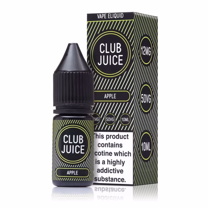 Apple 50/50 E-Liquid by Club Juice