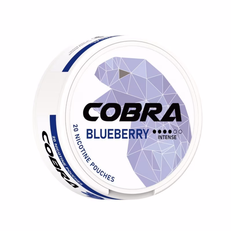 Blueberry Nicotine Pouches by Cobra