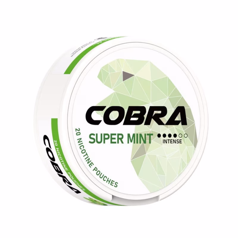 Super Mint Nicotine Pouches by Cobra