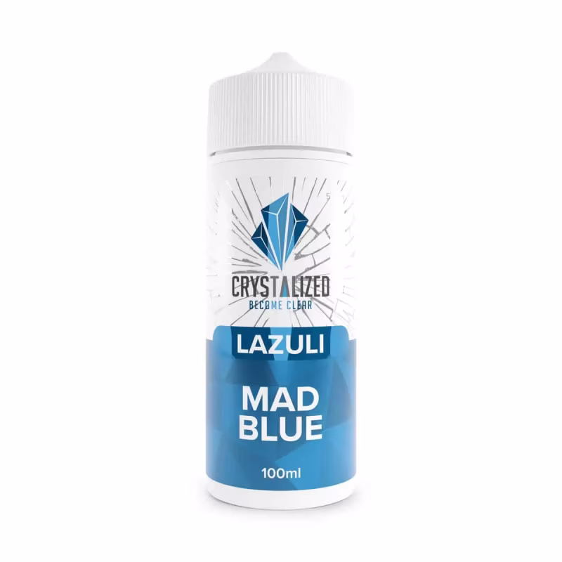 Lazuli - Mad Blue Shortfill E-Liquid by Crystalized 100ml