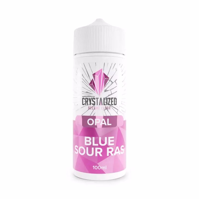 Opal - Blue Sour Raspberry Shortfill E-Liquid by Crystalized 100ml