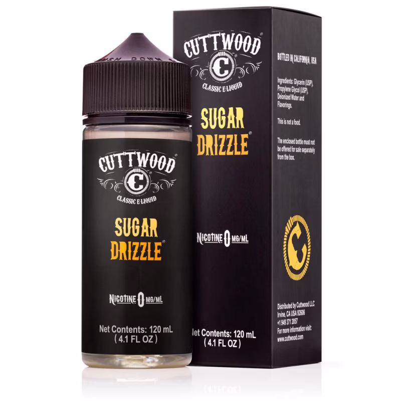 Sugar Drizzle Shortfill E-Liquid by Cuttwood 100ml