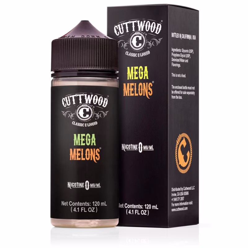 Mega Melons Shortfill E-Liquid by Cuttwood 100ml