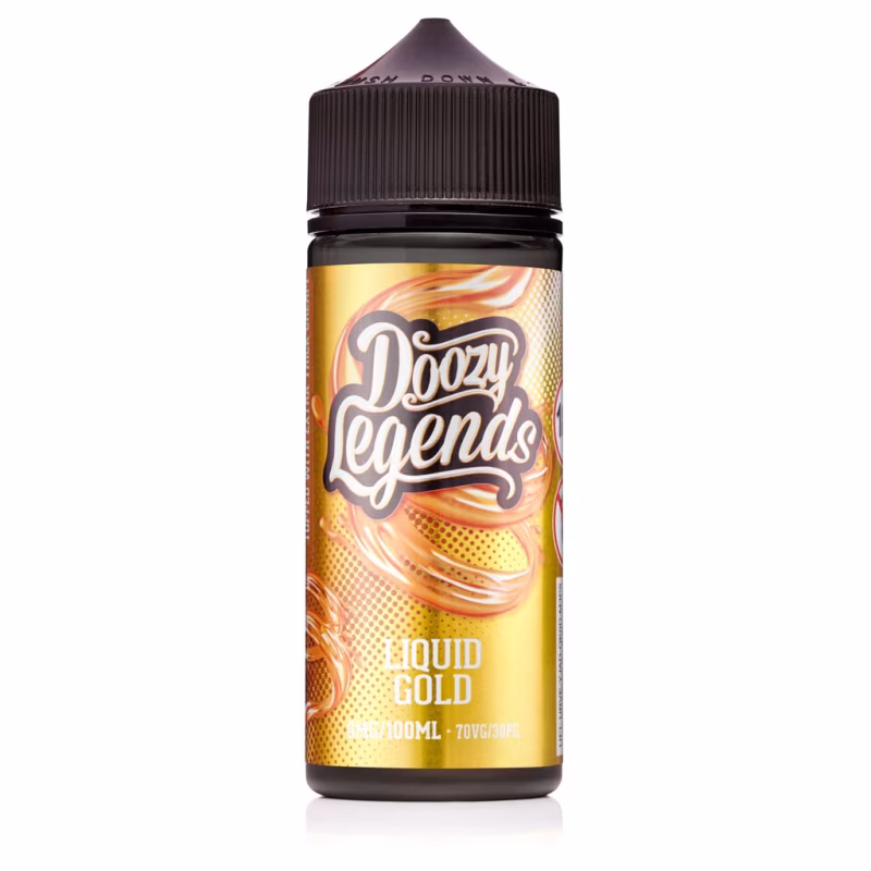 Liquid Gold Shortfill E-Liquid by Doozy Legends 100ml