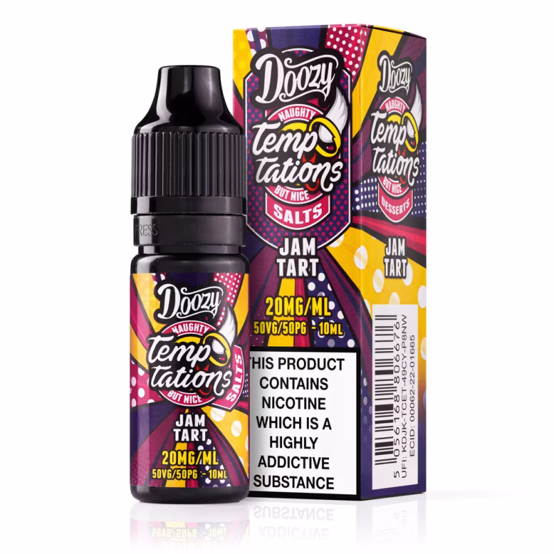 Jam Tart Nic Salt E-Liquid by Doozy Temptations